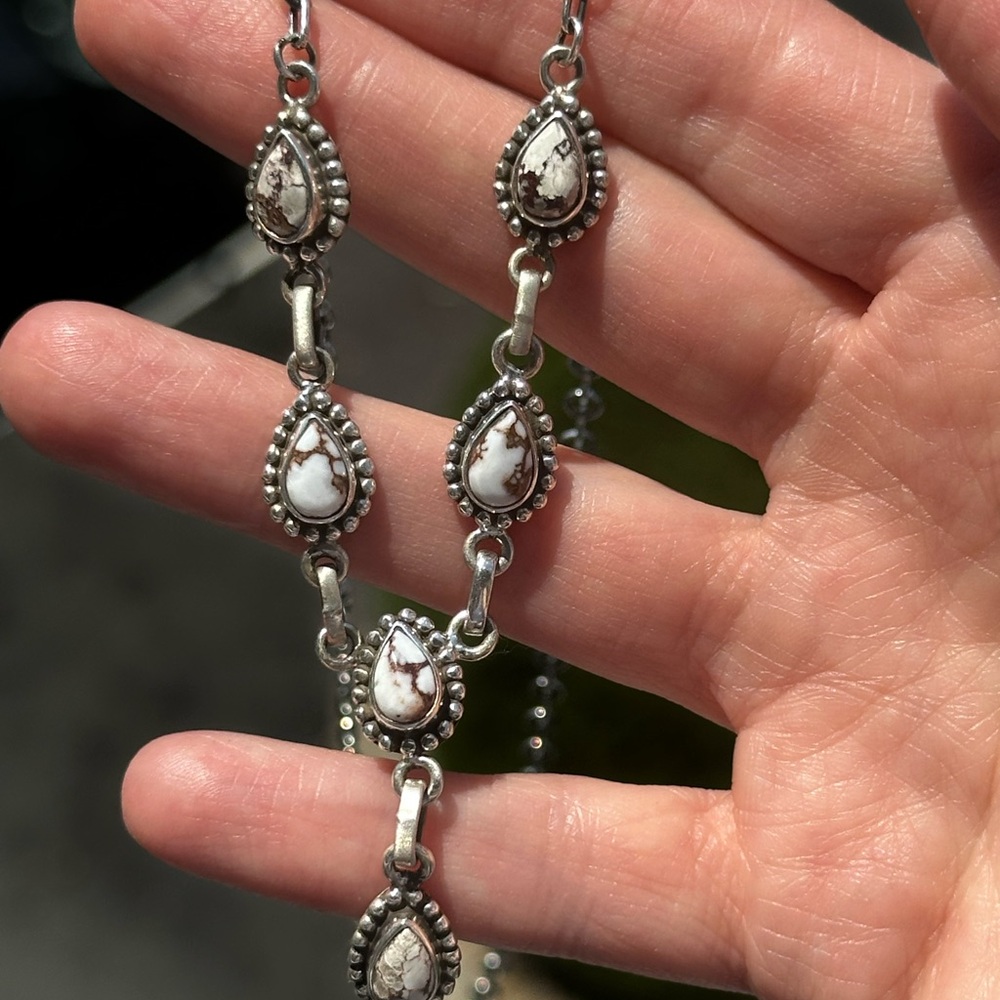 Elegant Wildhorse Jasper Dainty Lariat